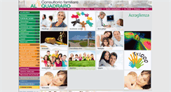 Desktop Screenshot of consultorioquadraro.it